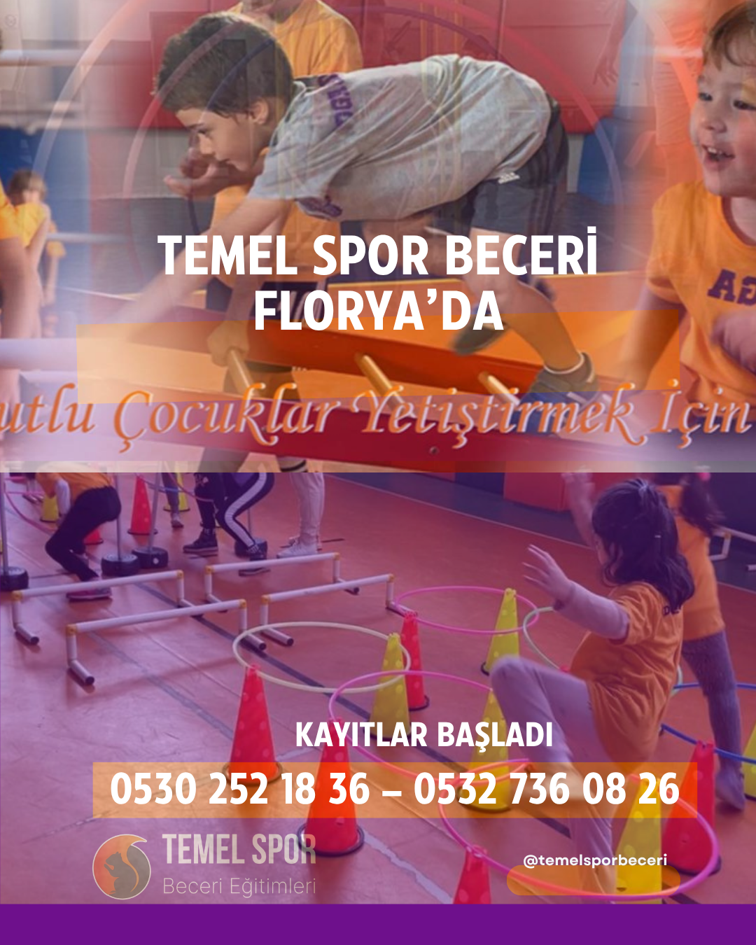 Florya’da Temel Spor Beceri Eğitimleri Başlıyor!